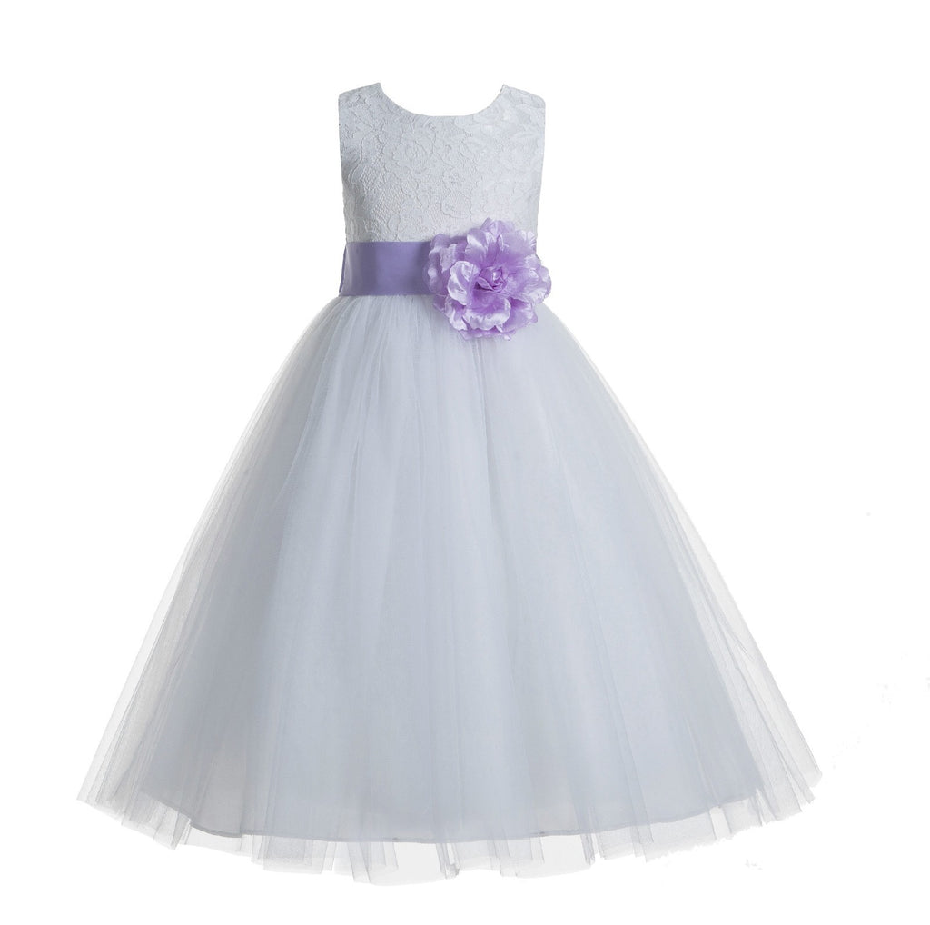 White Floral Lace Heart Cutout Flower Girl Dress Communion Baptism Junior Bridesmaid Dress 172T(3) Coral / 4 White Floral Lace Heart Cutout Flower Girl Dress Communion Baptism Junior Bridesmaid Dress 172T(3) Coral / 4