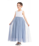 Flower Girl Color Dresses Scalloped Lace Back Pretty Princess Beauty Pageants for Toddlers  207noR