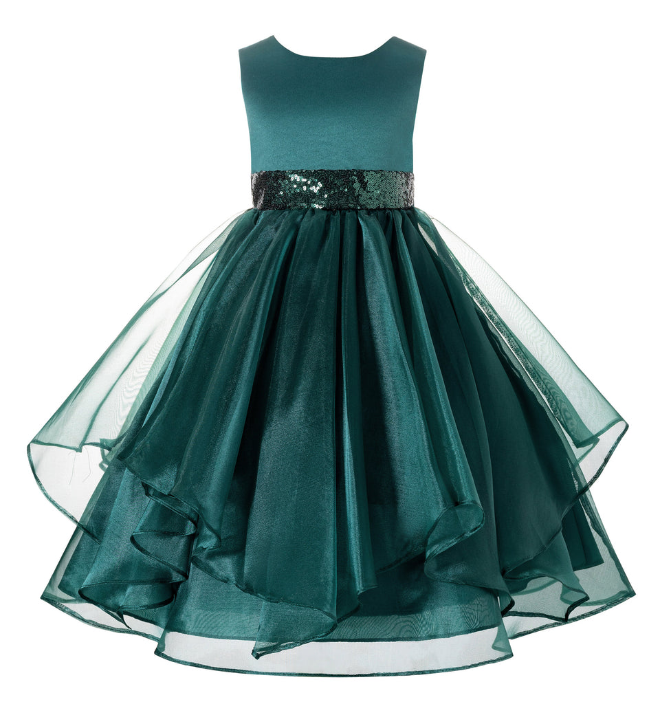 forest green flower girl dress Dark Green Flower Girl Dresses