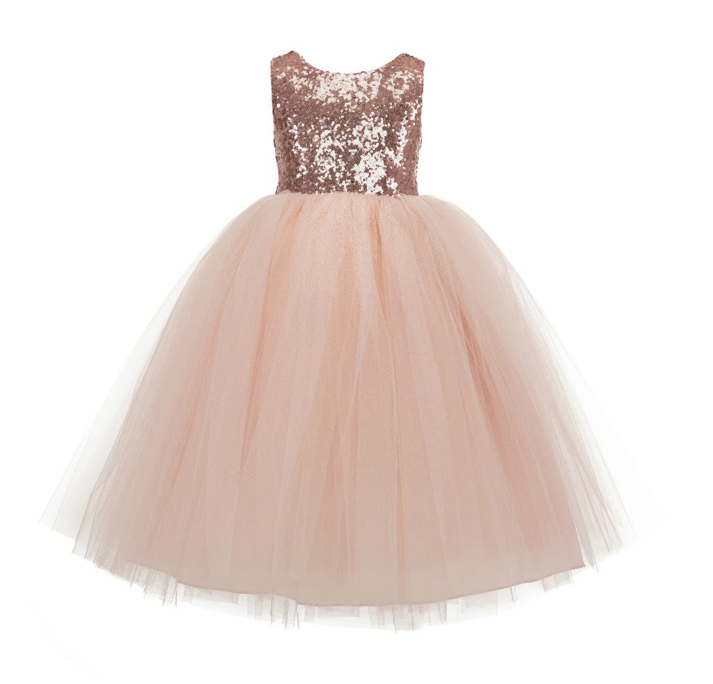 Vintage Corset Tutu Flower Girl Dress Special Occasion Junior Pageant Pretty Princess Party Gown 205 Rose Gold / 4 Vintage Corset Tutu Flower Girl Dress Special Occasion Junior Pageant Pretty Princess Party Gown 205 Rose Gold / 4