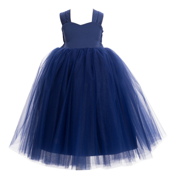 Sweetheart Neck Top Tutu Flower Girl Dress Special Occasion Pageant Gown Ballroom Dance Princess 201