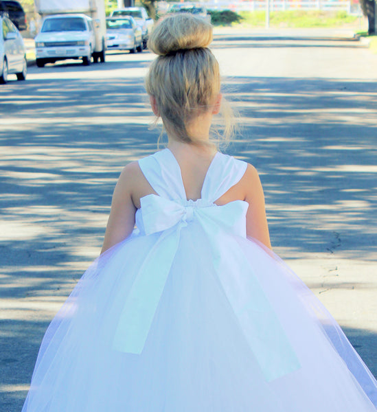 Sweetheart Neck Top Tutu Flower Girl Dress Special Occasion Pageant Gown Ballroom Dance Princess 201