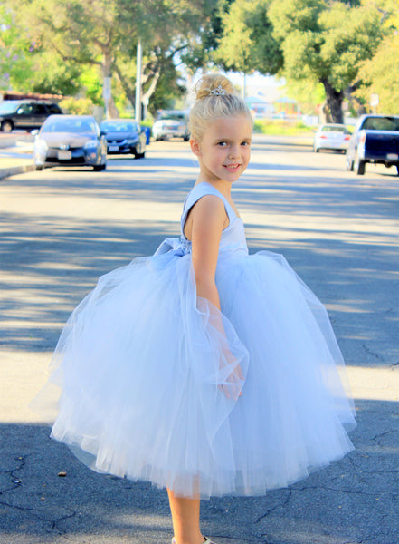 Sweetheart Neck Top Tutu Flower Girl Dress Special Occasion Pageant Gown Ballroom Dance Princess 201