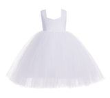 Sweetheart Neck Top Tutu Flower Girl Dress Special Occasion Pageant Gown Ballroom Dance Princess 201